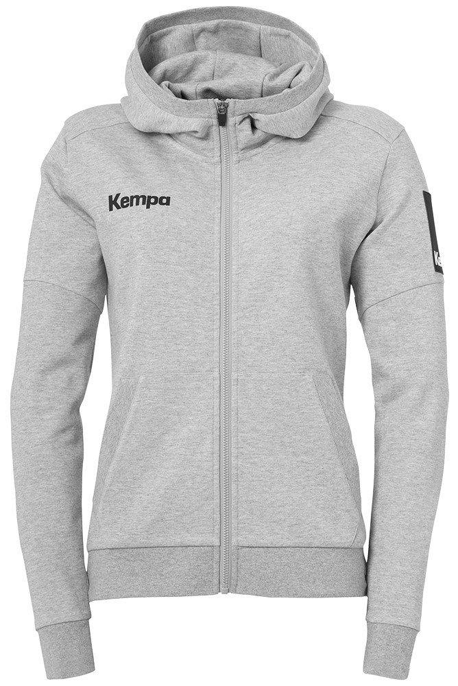 Mikina s kapucí Kempa STATUS HOODIE JACKETSTATUS HOODIE JACKET W