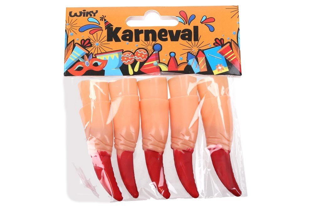 Wiky Set karneval W027553 - prsty 10 ks