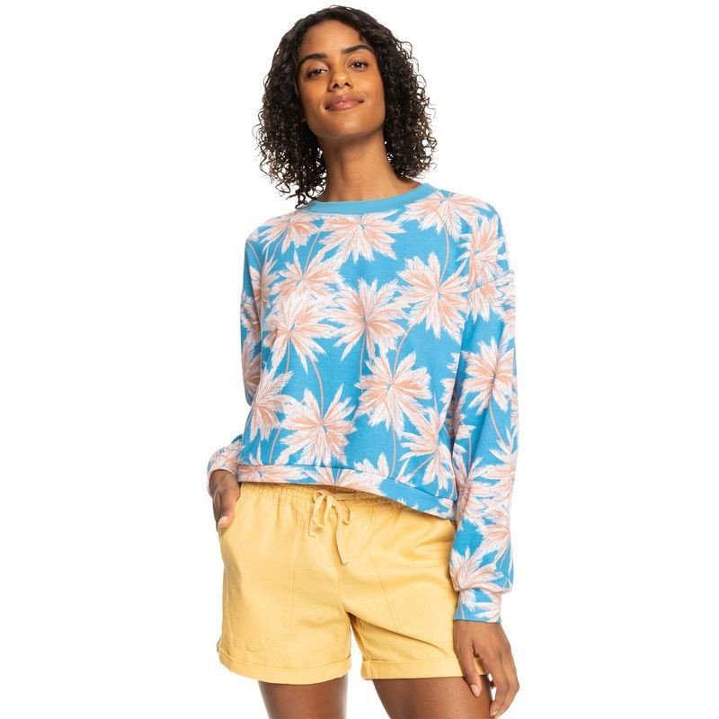 Mikina Roxy Off To The Beach - Modrá - L