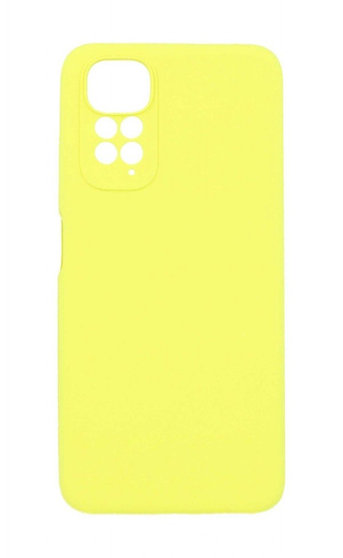 Kryt TopQ Essential Xiaomi Redmi Note 11 žlutý 85451