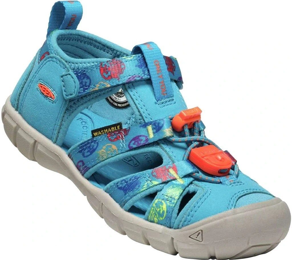 Keen SEACAMP II CNX YOUTH smokey bear/fjord blue Velikost: 34