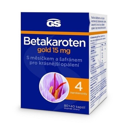 Gs Betakaroten Gold 15mg Cps.80+40