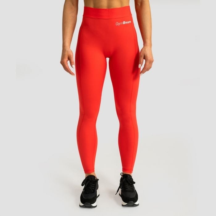 Dámské legíny Limitless Hot Red XL - GymBeam