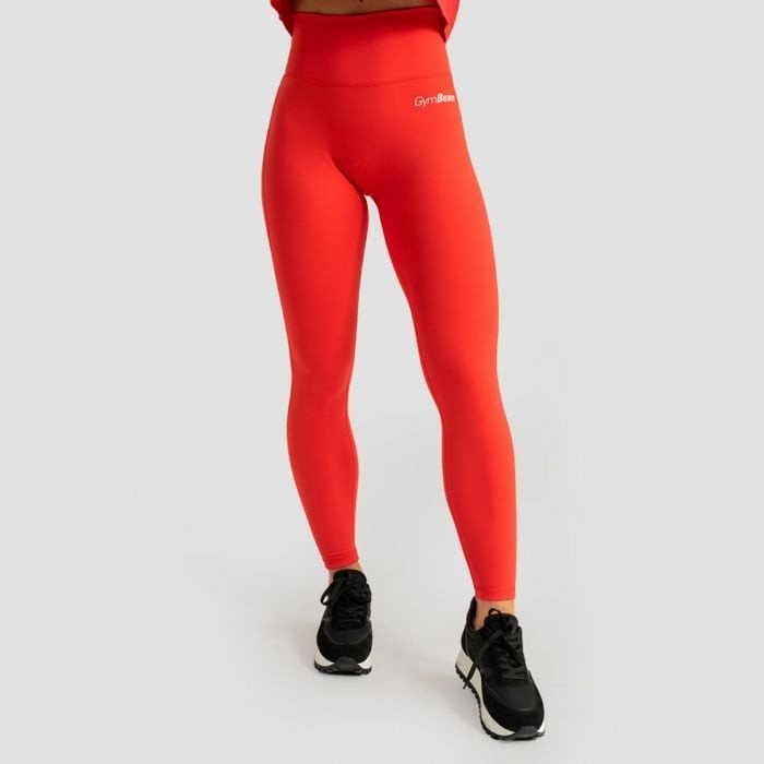 Dámské legíny Limitless s vysokým pasem Hot Red XL - GymBeam