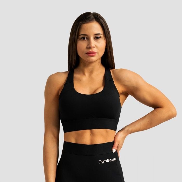 Sportovní podprsenka Limitless Black XL - GymBeam