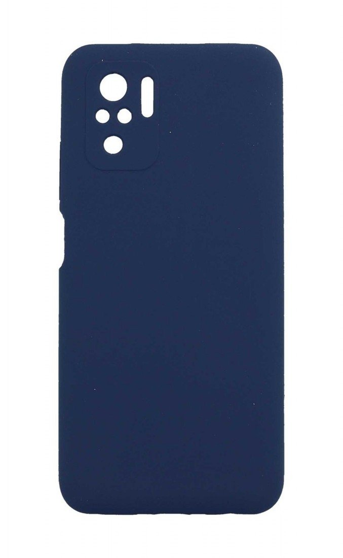 Kryt TopQ Essential Xiaomi Redmi Note 10 ocelově modrý 92330