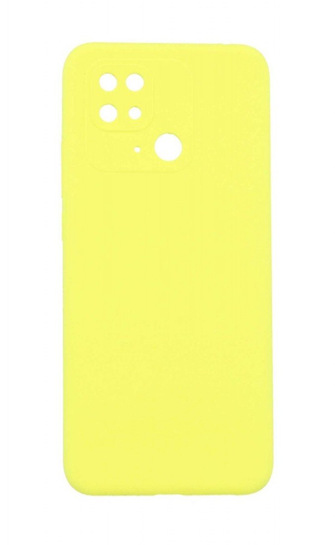 Kryt TopQ Essential Xiaomi Redmi 10C žlutý 85408