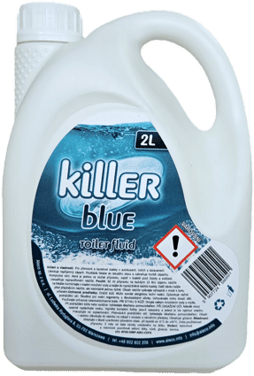 Aleco Tekutá rozkladová WC chemie Killer Blue 2 l