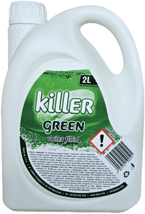 Aleco Tekutá rozkladová WC chemie Killer Green 2 l