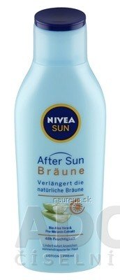 Beiersdorf S.A. NIVEA SUN Mléko po opalování Bronze aloe vera a pro melanin extrakt 1x200 ml 200ml