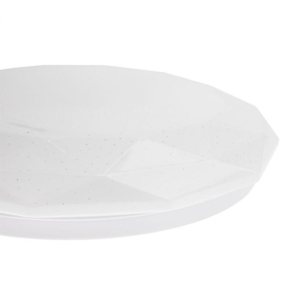 Plafon LED Svítidlo stropní přisazené GLORY 12W 4000K IP44 Bílý kruhové DIAMENT 26cm LUMILED LUMPLA0152