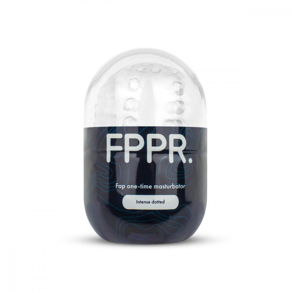 FPPR. Fap One Time - stimulating masturbator (transparent)