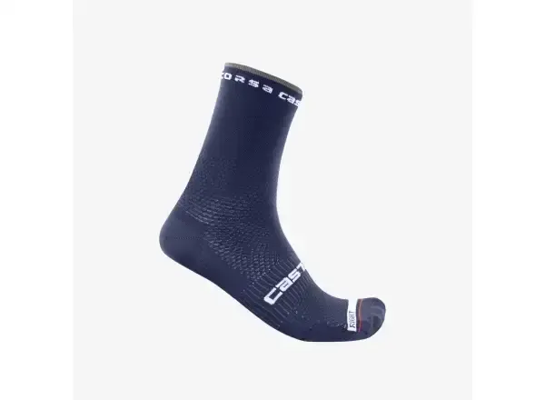 Castelli Rosso Corsa Pro 15 ponožky Belgian Blue vel. S/M (EU 36-39)