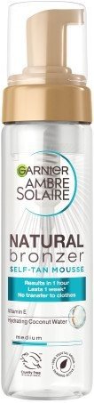 Garnier Ambre Solaire Narural Bronzer Samoopalovací pěna, 200 ml