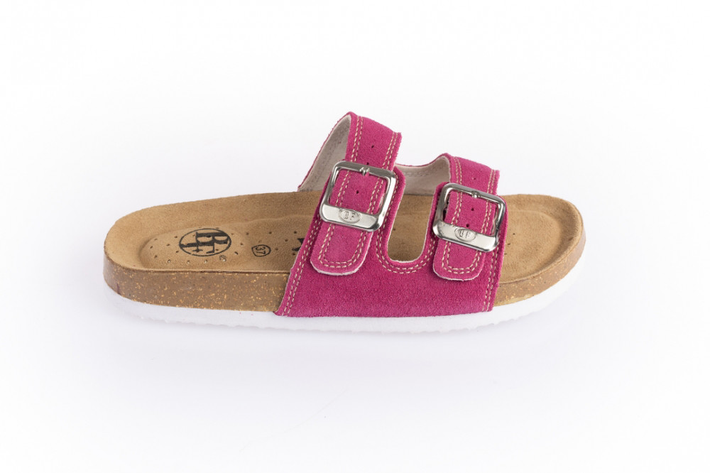 BF BY-213-10-99 Dámské pantofle v růžové barvě 36