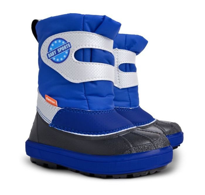 DEMAR Dětské sněhule BABY SPORTS 1506 B modré 20-21 1506NB_20-21