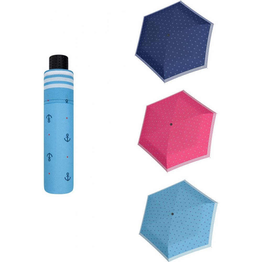 Doppler Havanna Fiber SAILOR Dámský ultralehký mini deštník tm. modrá 722365SL01