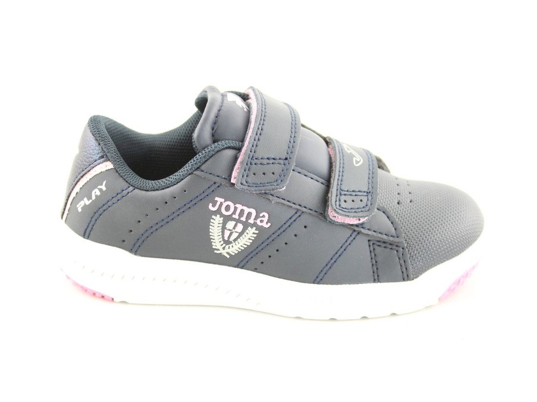 Joma Play JR 2143 Dětské tenisky navy / pink 27