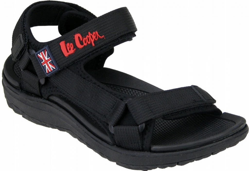 Lee Cooper LCWL-20-34-016 Dámské sandály černé 36