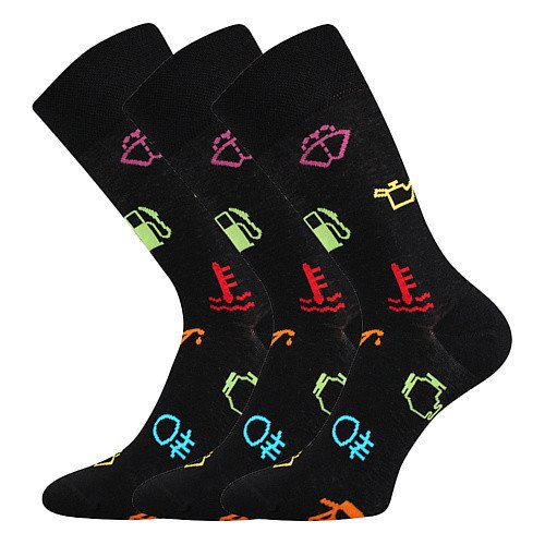 LONKA ponožky Twidor signály 3 pár 39-42 117446