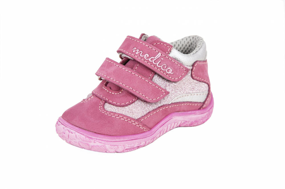 Medico EX4984-M120 Dětské kotníkové boty růžové 24