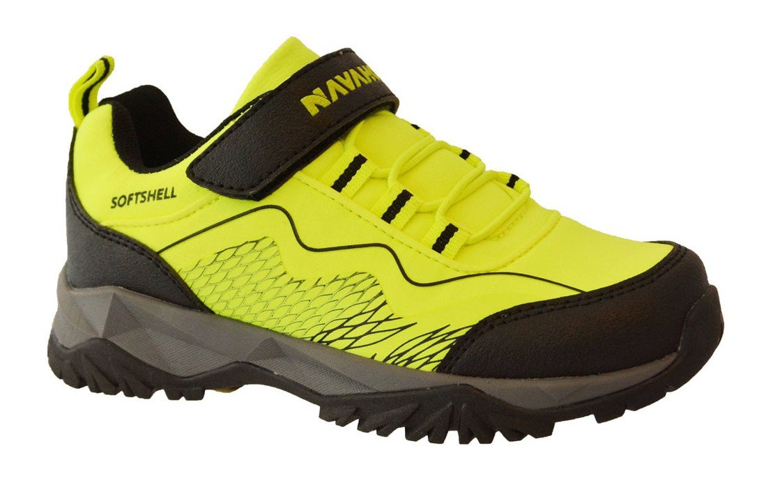 Navaho N7-509-28-02 Dětské softshellové boty zelené 28