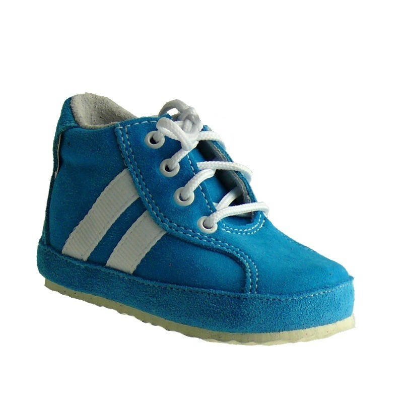 Pegres Dětské capáčky C1090 velur modrá 18