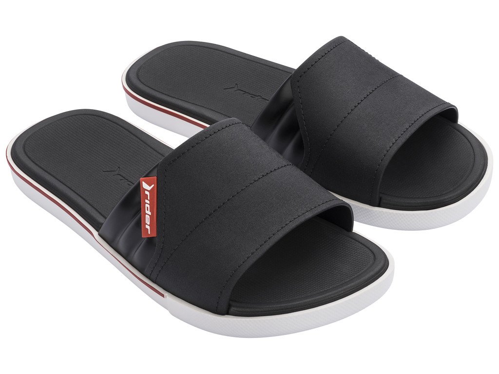 Rider Spin Slide 11795-21364 Pánské pantofle černo / bílé 41