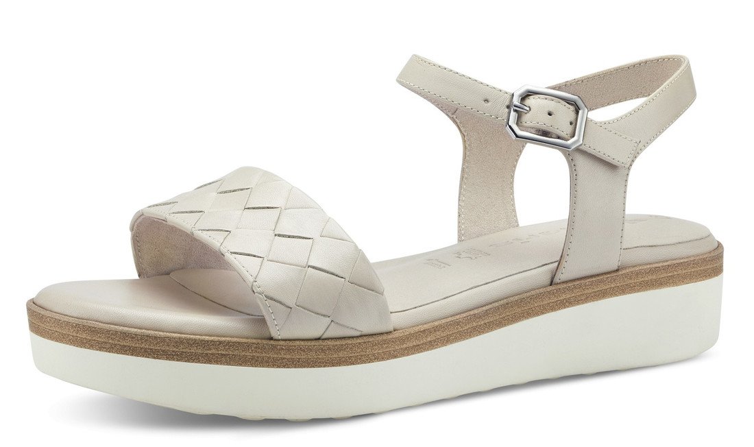 Tamaris 1-28216-20 418 Dámské pantofle bílé 36