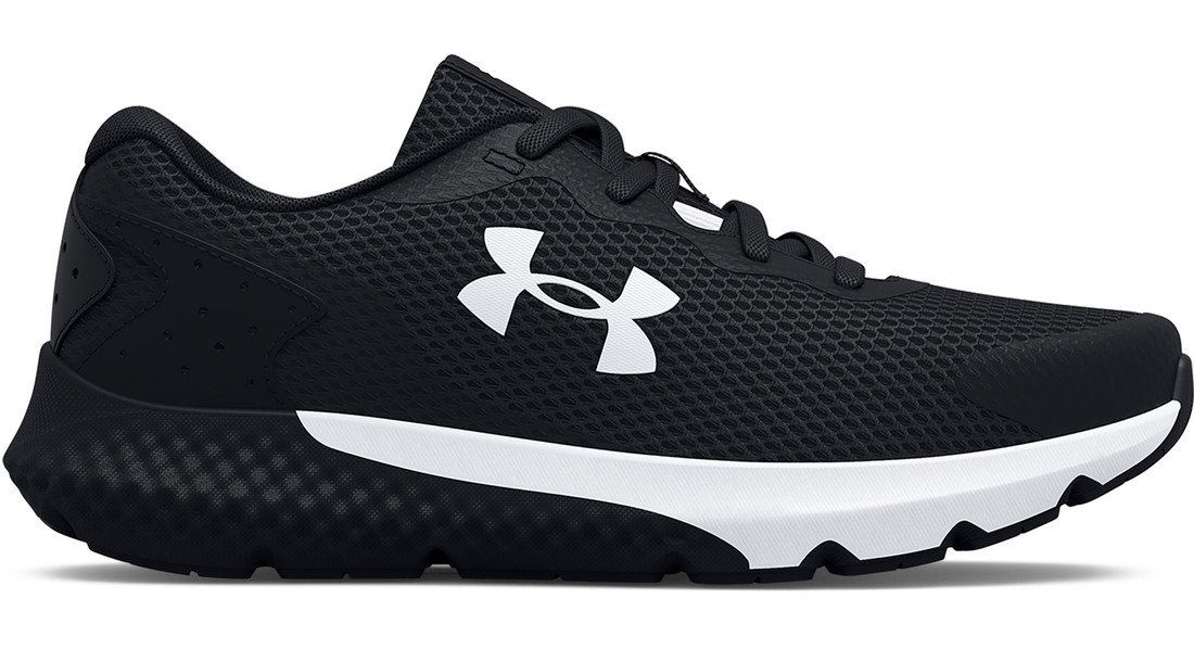 Under Armour UA BPS Rogue 3 AL-BLK Dětské boty černé 28 3024982-001-11K