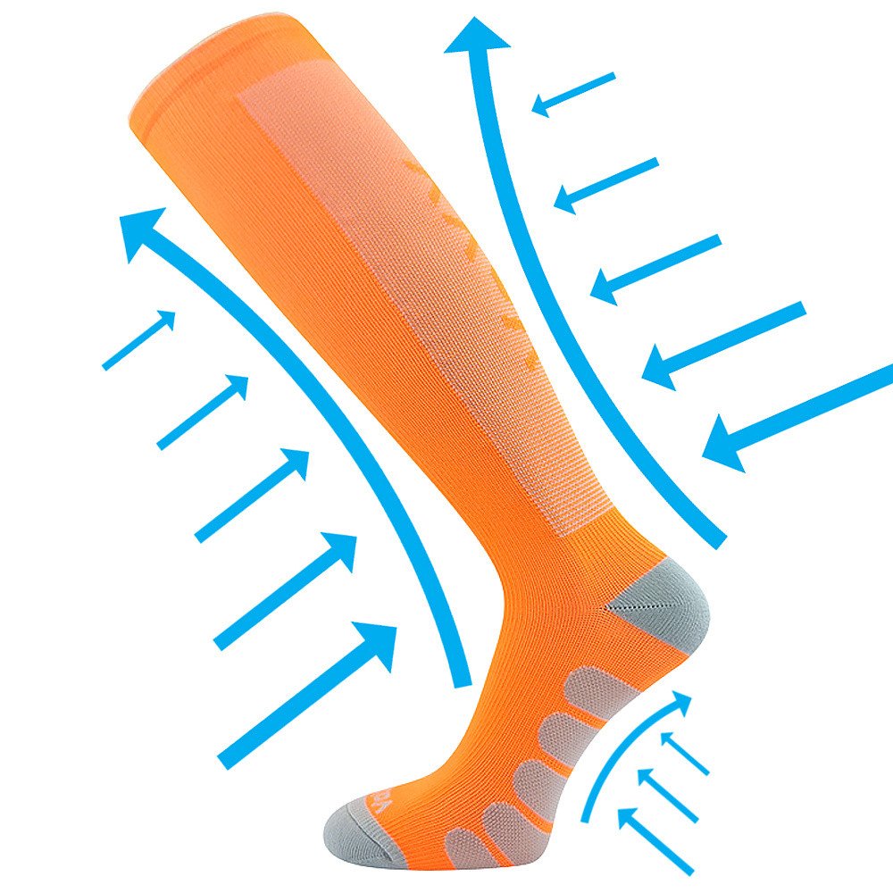 VOXX kompresní podkolenky Formig neon oranžová 1 pár 35-38 117942