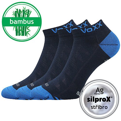 VOXX ponožky Bojar tm.modrá 3 pár 35-38 116576