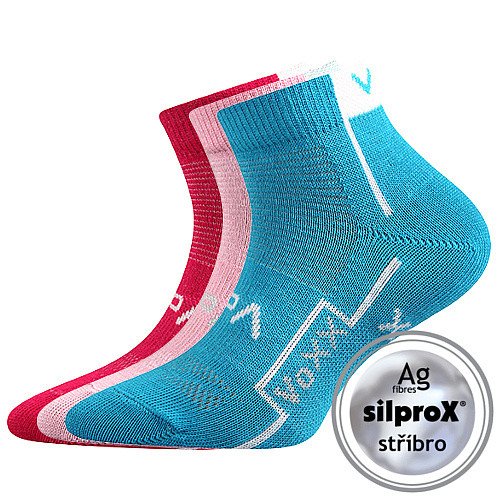 VOXX ponožky Katoik mix A - holka 3 pár 20-24 112638