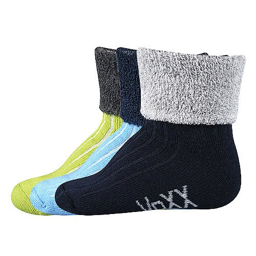 VOXX ponožky Lunik mix B - kluk 3 pár 14-17 113715