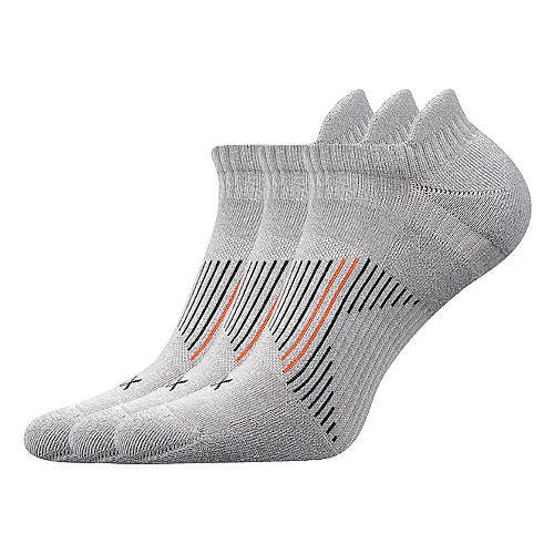 VOXX ponožky Patriot A světle šedá 3 pár 35-38 110972