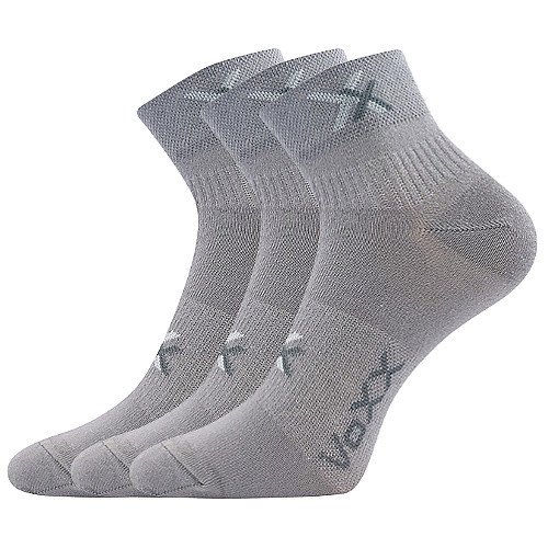 VOXX ponožky Quenda sv.šedá 3 pár 35-38 118552