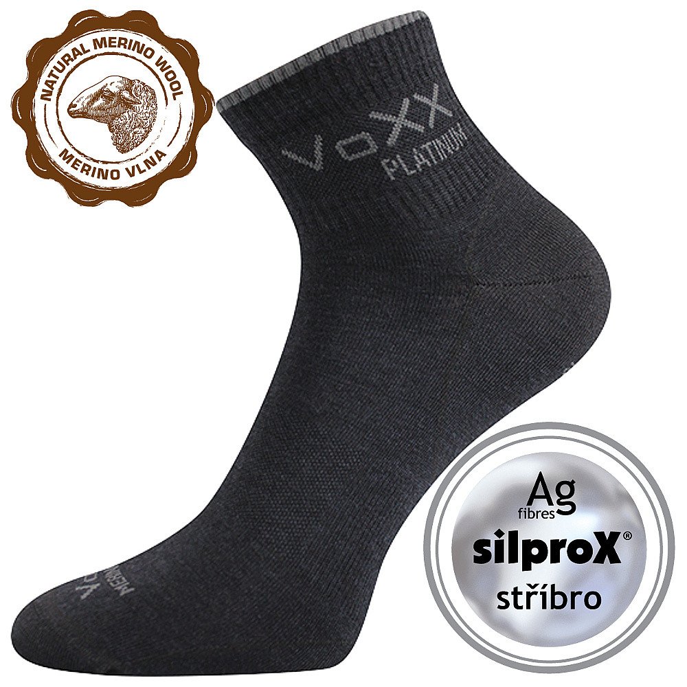 Ponožky klasické unisex Voxx Radik - černé, 43-46