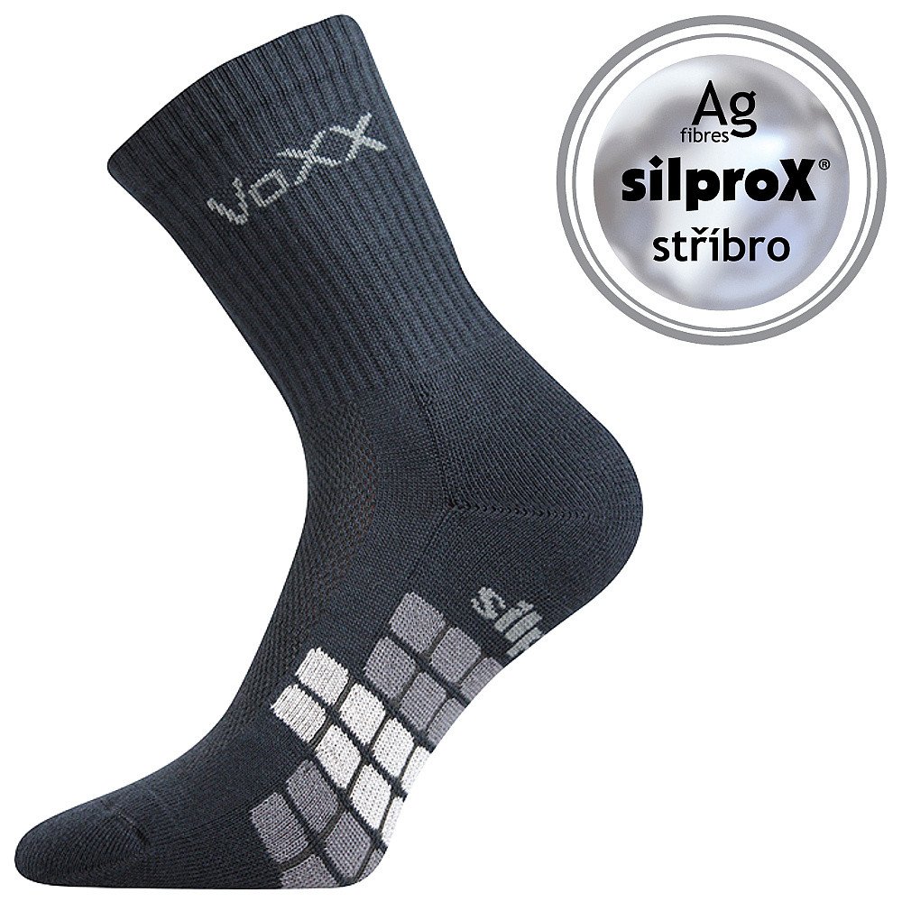 VOXX ponožky Raptor tm.šedá 1 pár 35-38 109630