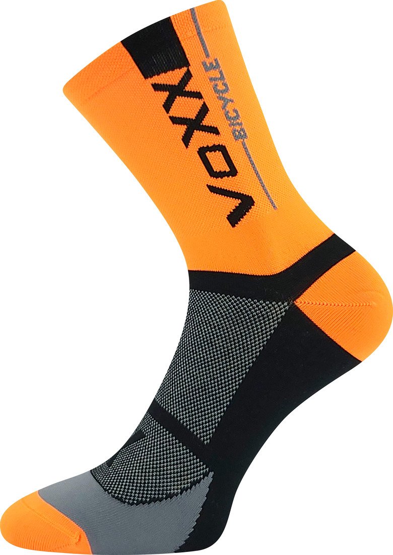 VOXX ponožky Stelvio neon oranžová 1 pár 35-38 117784
