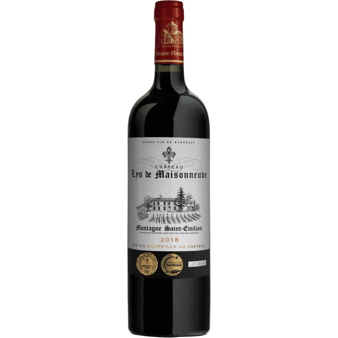 Château Lys de Maisonneuve 2018 Montagne-Saint-Émilion, Bordeaux