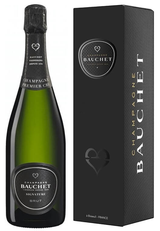 Champagne Bauchet Champagne Premier Cru Signature, Bauchet, Brut v dárkovém balení