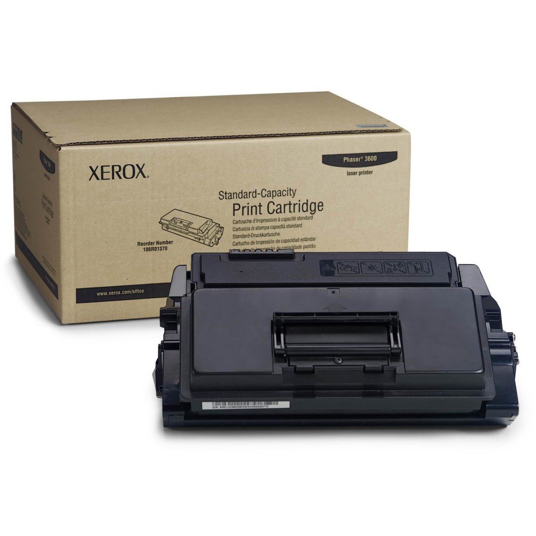 Toner Xerox 106R01370 - černý - originální