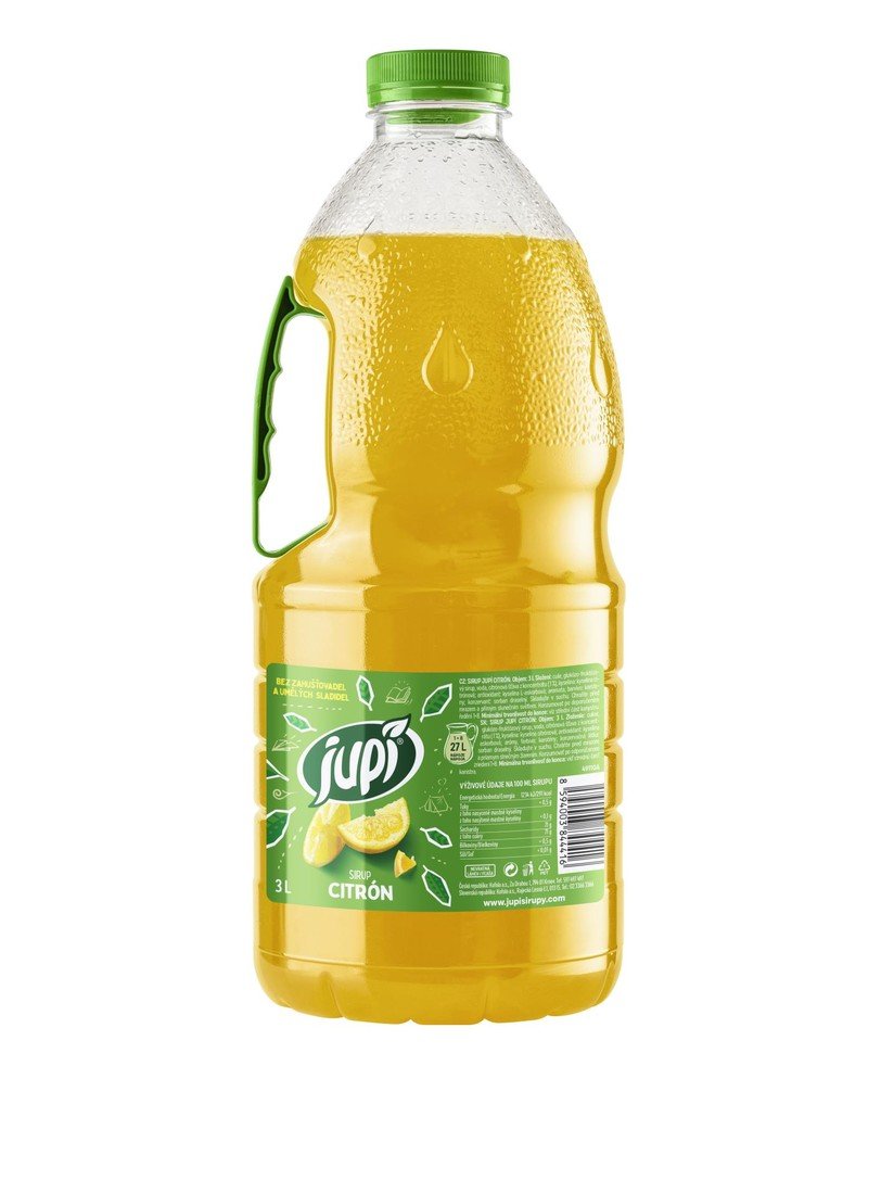 Sirup Jupí - citron, 3 l