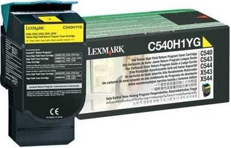 Toner Lexmark C540H1YG - žlutý - originální