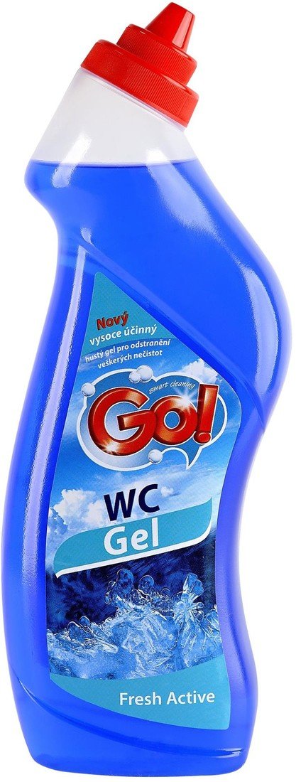 GO! Čisticí prostředek na WC GO! - fresh active, 750ml