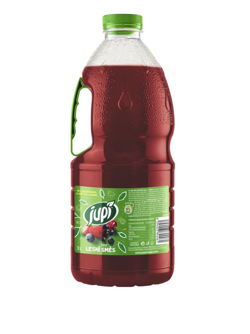 Sirup Jupí - lesní směs, 3 l