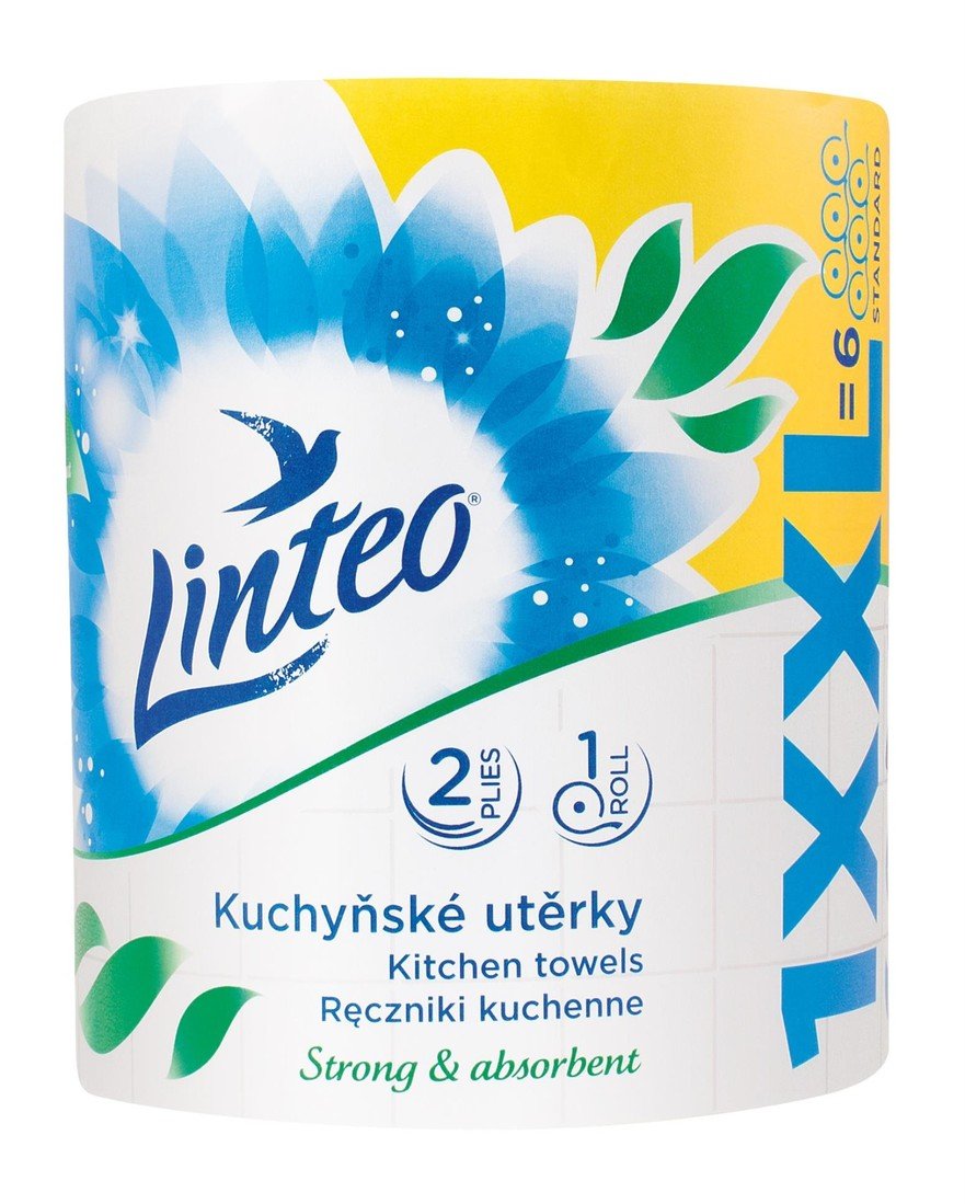 Kuchyňské utěrky - Linteo Classic, 2vrstvý, 60 m