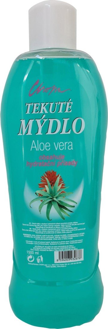 Tekuté mýdlo - aloe vera, 1,5 l