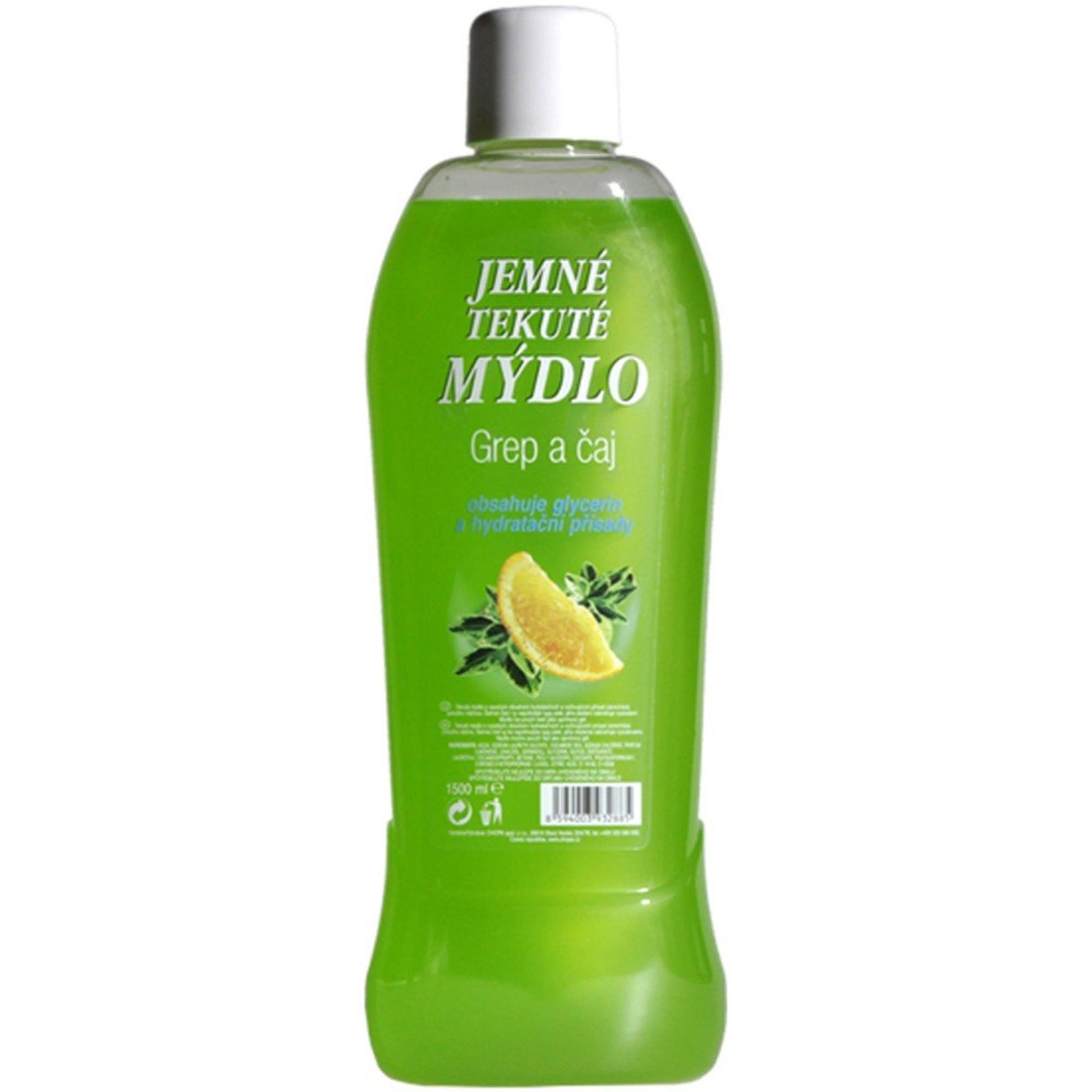 Tekuté mýdlo - grep a čaj, 1,5 l