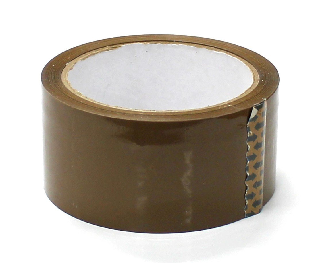 Balicí pásky Economy - hnědá, 48 mm x 66 m, 6 ks